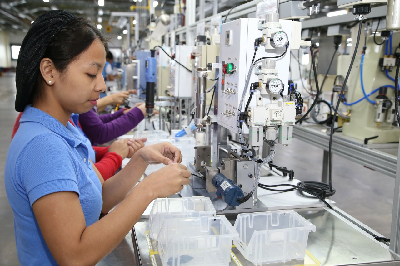 Centro de producción ZAMA en Filipinas, principales áreas de trabajo